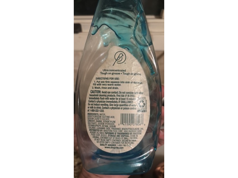 Shoprite Paperbird Dish Soap, Original, 24 fl oz/709 mL