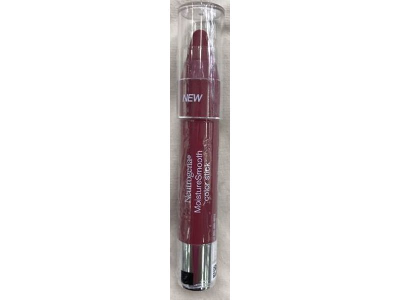 Neutrogena Moisturesmooth Color Stick, Wine Berry 130, 0.011 oz