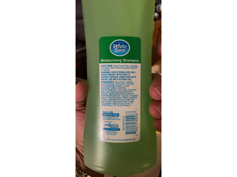 White Rain Moisturizing Shampoo, Apple Blossom, 15 fl oz/443 mL