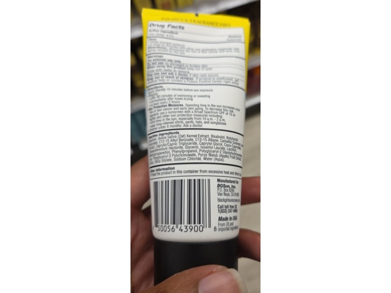 Black Girl Sunscreen Baby Mineral Sunscreen Lotion, SPF 50, 3 fl oz/89 mL