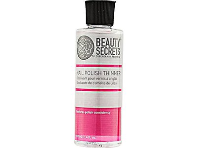 Beauty Secrets Nail Polish Thinner, 4 fl oz/118 mL