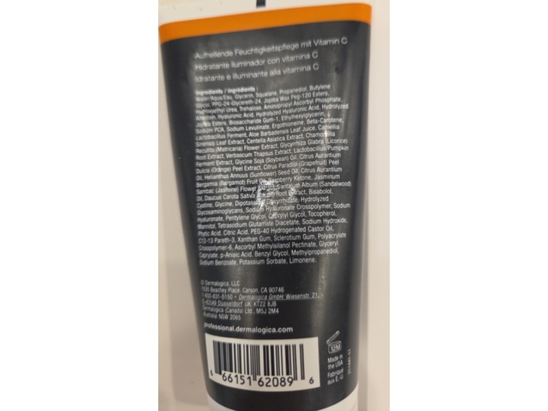 Dermalogica PRO Biolumin-C Gel Moisturizer, 6 fl oz/177 mL