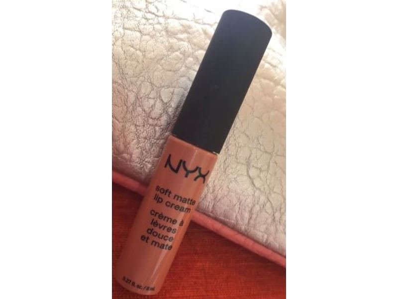 NYX Soft Matte Lip Cream, Abu Dhabi, 0.27 fl oz/8 mL