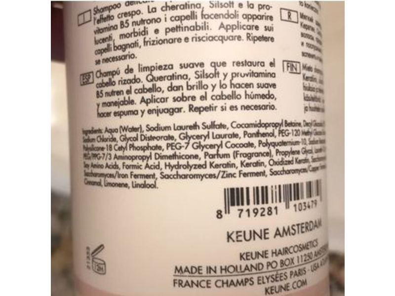 Keune Care Keratin Smooth Shampoo, 10.1 fl oz/300 mL