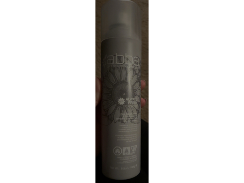 Abba Always Fresh Dry Shampoo, Rice Starch + Argan & Sunflower Oil, 6.5 oz/184 g