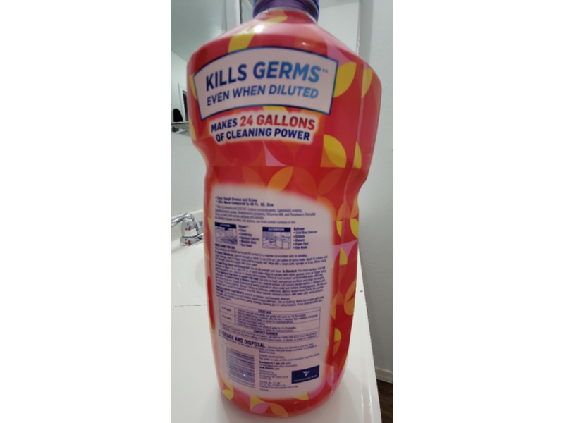 Lysol Brand New Day Multi-Surface Cleaner, Mango & Hibiscus Scent, 48 fl oz, Pack Of 3