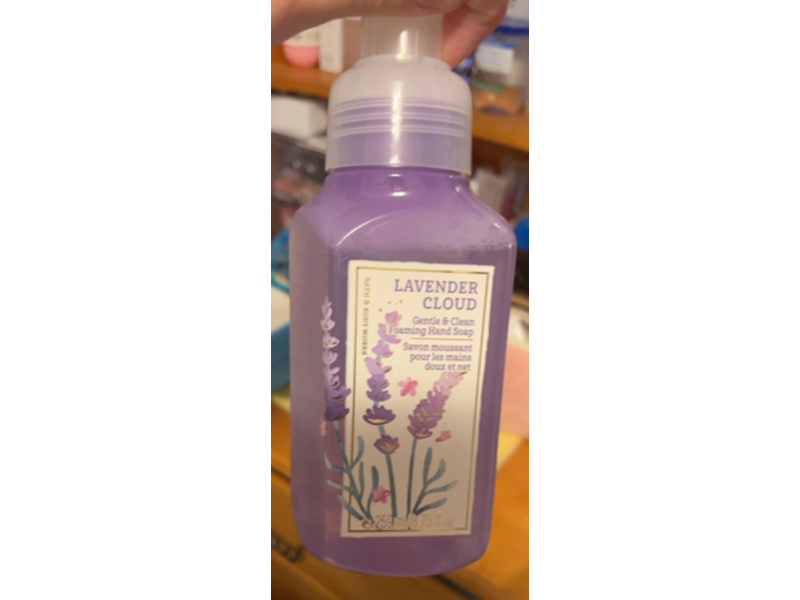 Bath & Body Works Gentle & Clean Foaming Hand Soap, Lavender Cloud, 8.75 fl oz/259mL