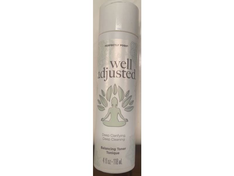 Perfectly Posh Well Adjusted Balancing Toner, 4 fl oz/118 mL