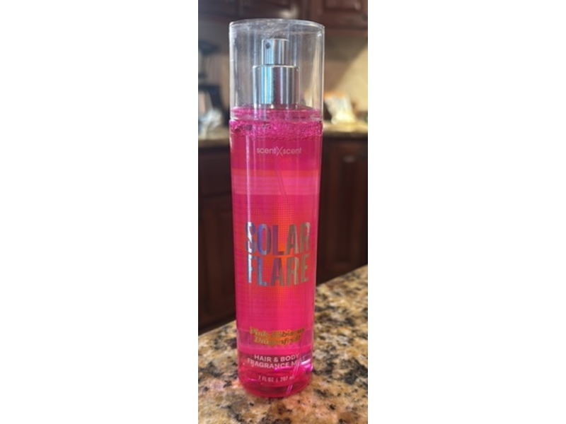 Solar Flare Hair & Body Fragrance Mist, Pink Hibiscus & Dragon Fruit, 7 fl oz/207 mL