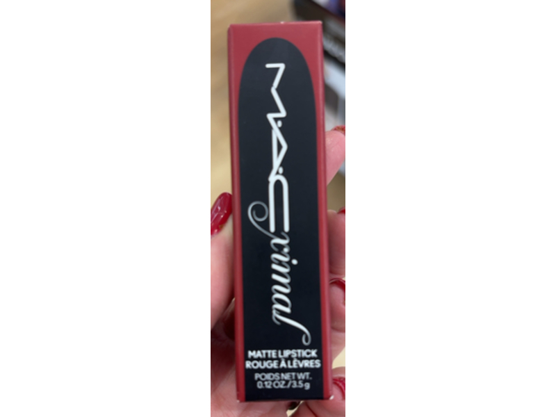 M.A.C. Matte Lipstick, Ring The Alarm, 0.12 oz/3.5 g