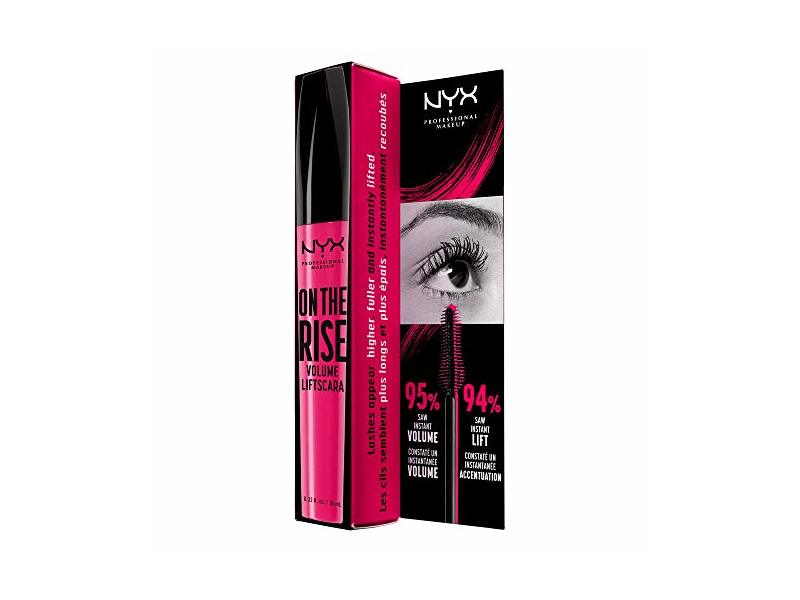 NYX Professional Makeup On The Rise Volume Liftscara, Black, 0.33 Fluid Ounce