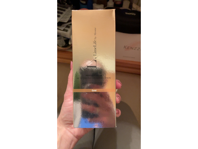 Lime Life by Alcone Perfect Glow Moisturizing Bronzing Lotion, Gold, 5 oz/142 g