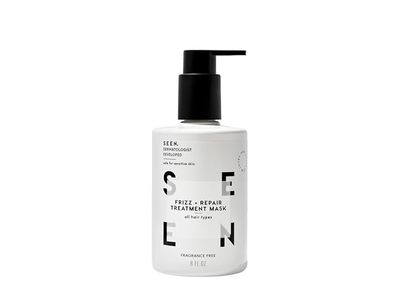 SEEN Frizz + Repair Treatment Mask, Fragrance Free, 8 fl oz
