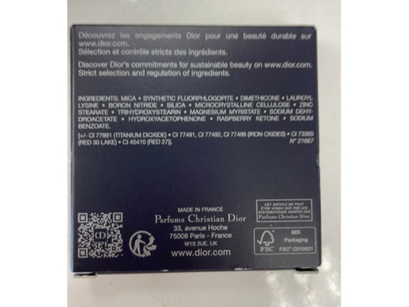 Dior Backstage Rosy Glow Blush, 103 Toffee, 0.15 oz/4.5 g