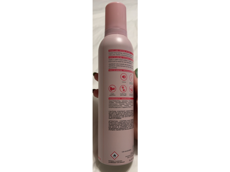Designme Puff.me Volumizing Mousse, 8.5 oz/250 mL