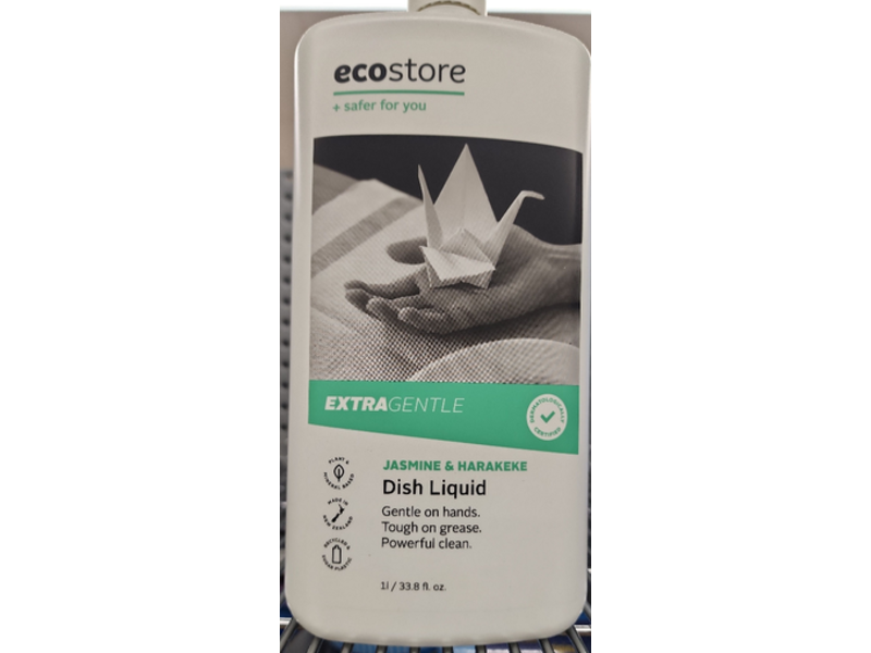 Ecostore Extra Gentle Dish Liquid, Jasmine & Harakeke, 1 L