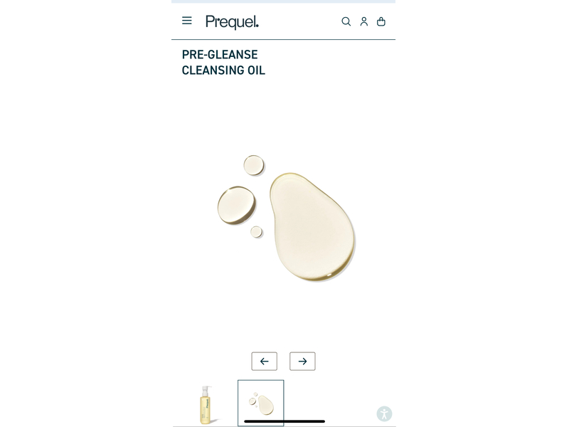 Prequel Pre-Gleanse Cleansing Oil, 6.5 oz/193 mL