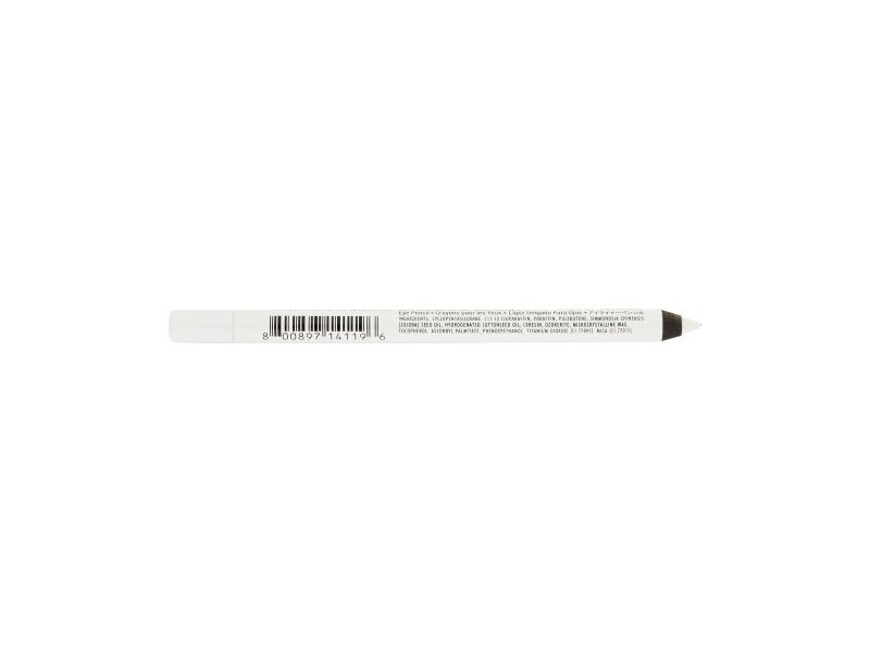 NYX PROFESSIONAL MAKEUP Slide On Pencil, Waterproof Eyeliner Pencil, Pure White