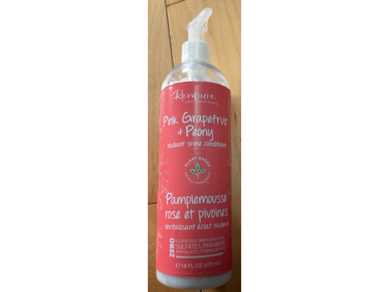 Renpure Radiant Shine Conditioner, Pink Grapefruit & Peony, 16 fl oz/473 mL