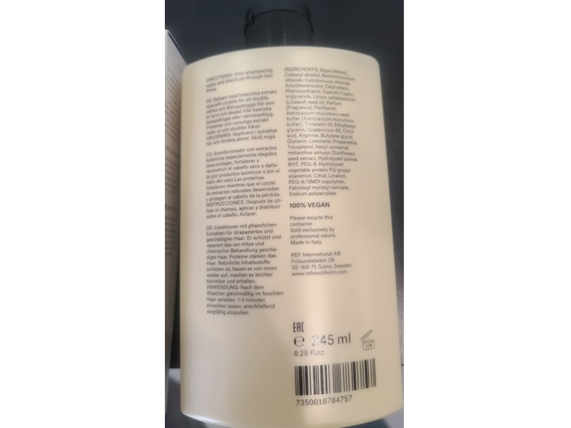 REF Ultimate Repair Conditioner, 8.28 fl oz/245 mL