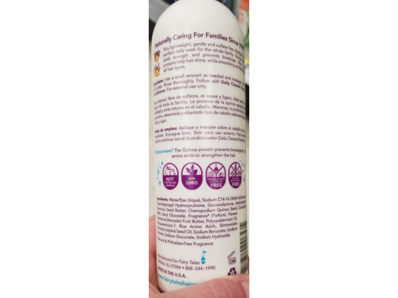 Fairy Tales Daily Cleanse Everyday Shampoo, 12 fl oz/354 mL