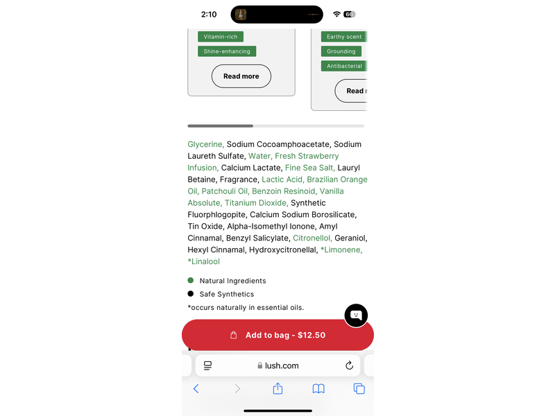 Lush Hello Kitty And Friends Shower Gel, 285 g