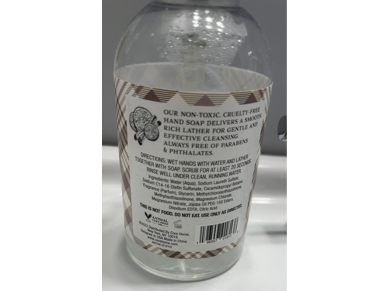 Maison De Base Foaming Hand Soap, Mandarin Clove, 17.5 fl oz/520 mL