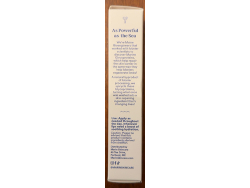 Marin Lip Treatment, Unscented, 0.5 oz.