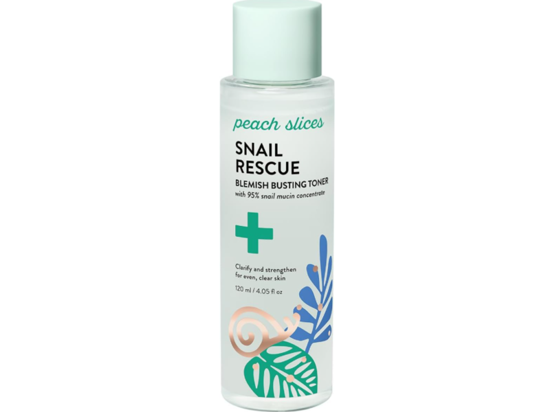Peach & Lily Peach Slices Snail Rescue Blemish Busting Toner, 4.05 fl oz/120 mL