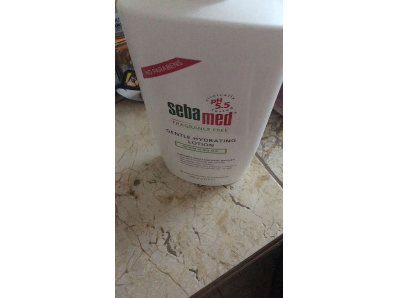 SebaMed Fragrance Free Gentle Hydrating Lotion, Normal to Dry Skin, 33.8 oz/1000 mL