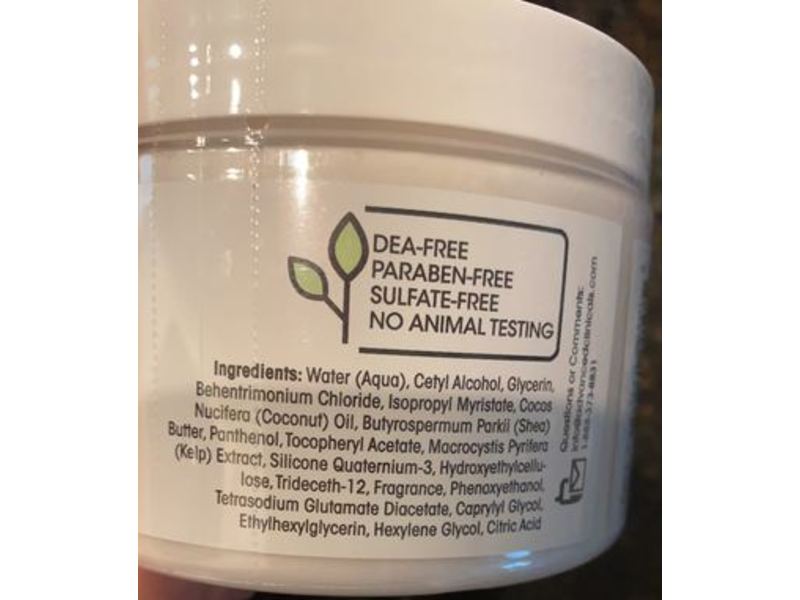 Advanced Clinicals Deep Hydration Hair Mask, Coconut, 12 oz/340 g
