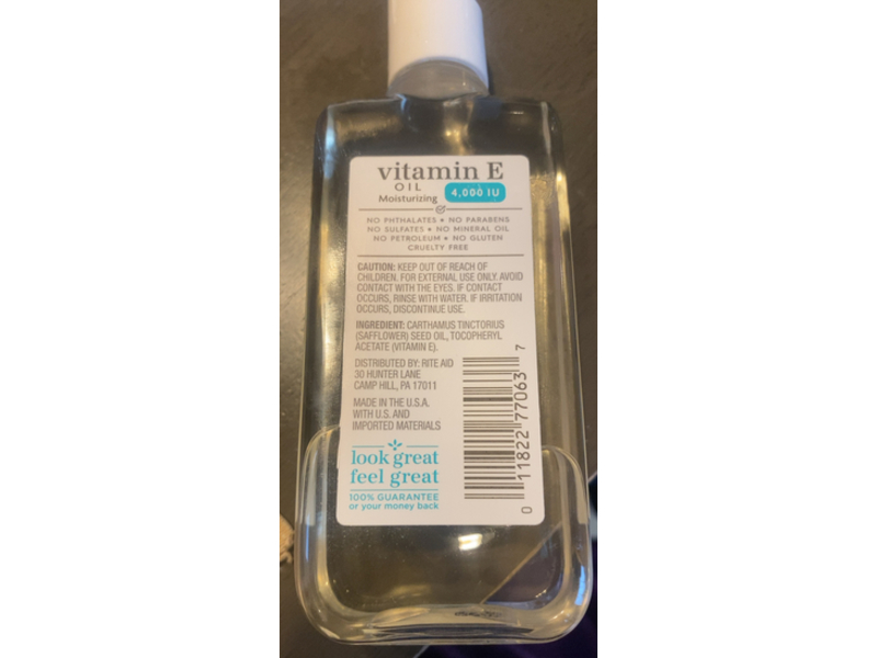 Daylogic Moisturizing Oil, Vitamin E, 4000 IU, 4.8 fl oz/142 mL