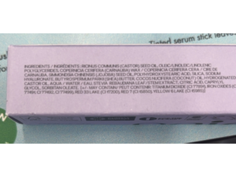 Saie Glossybounce Hydrating Lip Oil, Bounce, 0.47 fl oz/5 mL