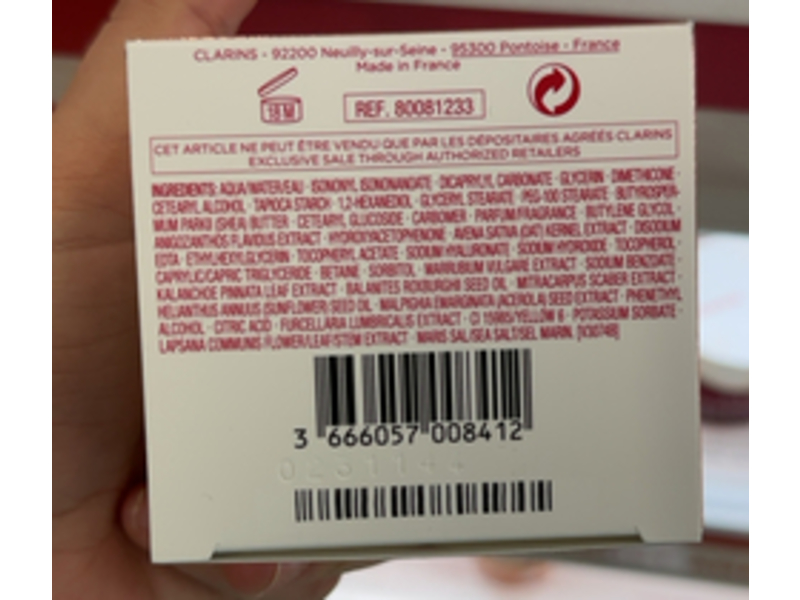 Clarins Extra-Firming Day Cream, SPF 15, 1.7 oz/50 mL