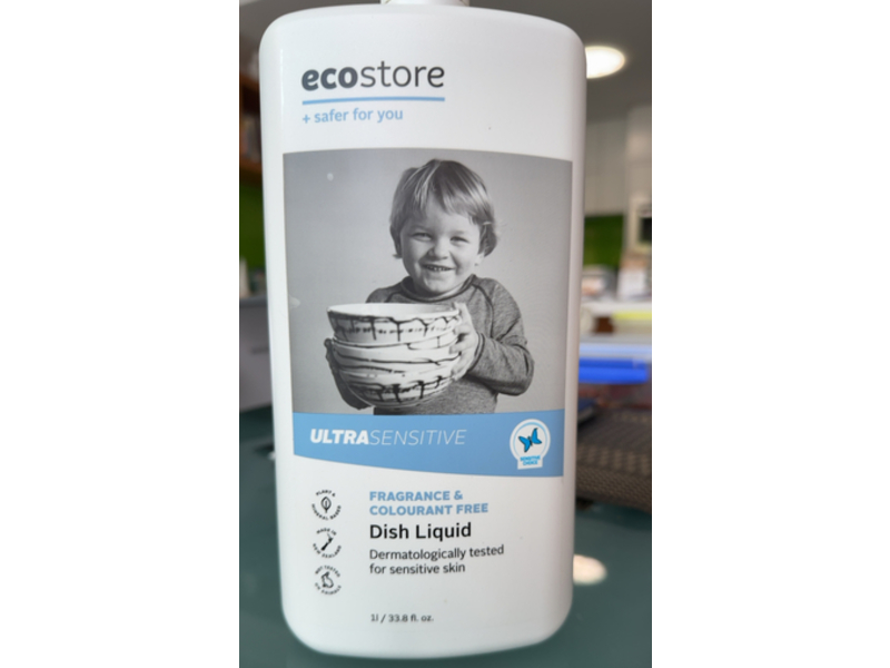 Ecostore Ultra Sensitive Dish Liquid, 33.8 fl oz/1 L