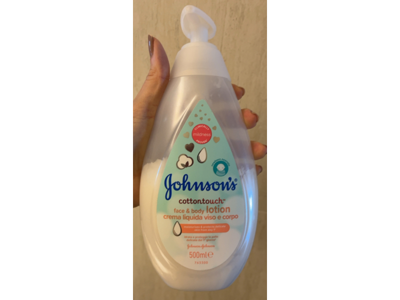 Johnson's Baby Face & Body Lotion, Cottontouch, 500 mL