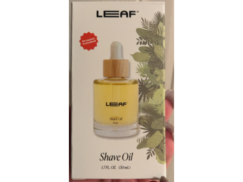 Leaf Shave Oil, 1.7 fl oz/50 mL