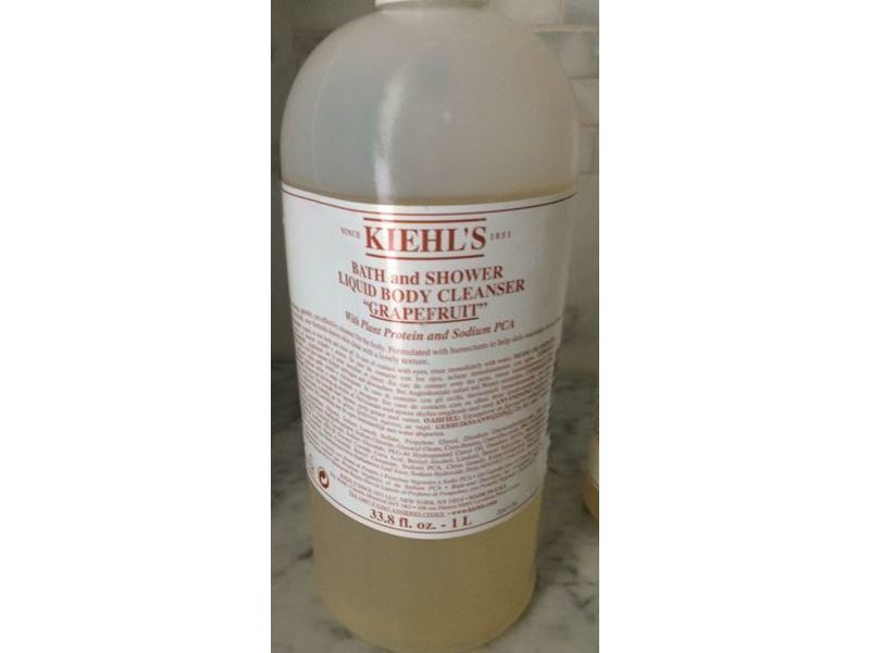 Kiehl's Bath & Shower Liquid Body Cleanser, Grapefruit, 33.8 fl oz/1L