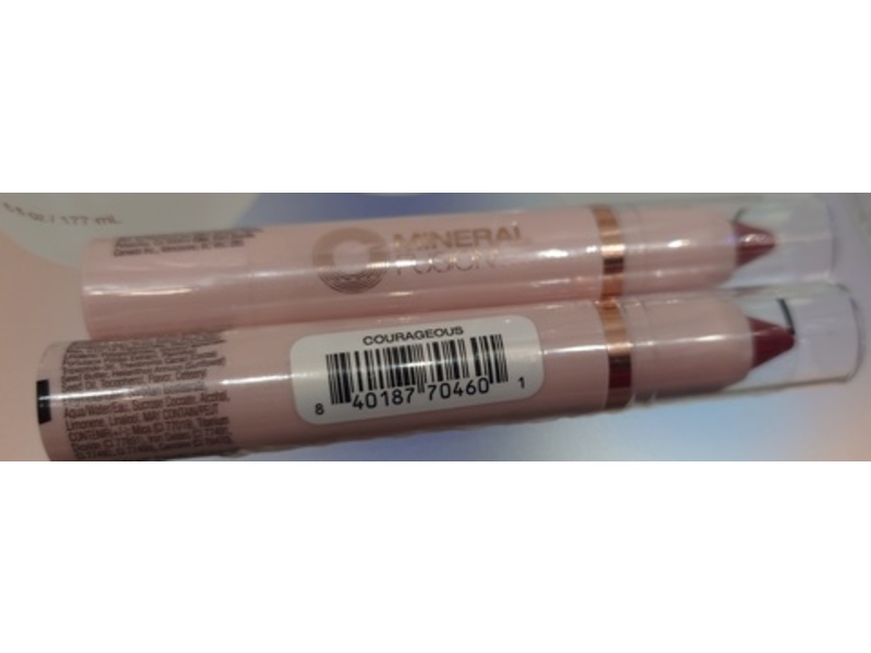 Mineral Fusion Sheer Moisture Lip Tint, Courageous-Cherry Red, 0.1 oz