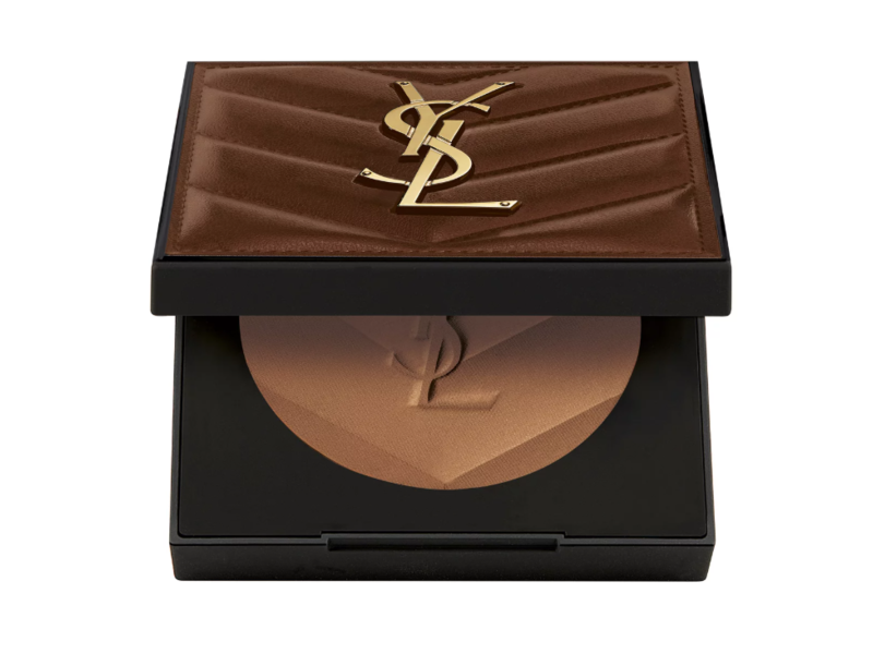 Yves Saint Laurent All Hours Hyper Bronzer, 04 Warm Sandalwood, 0.26 oz/7.5 g