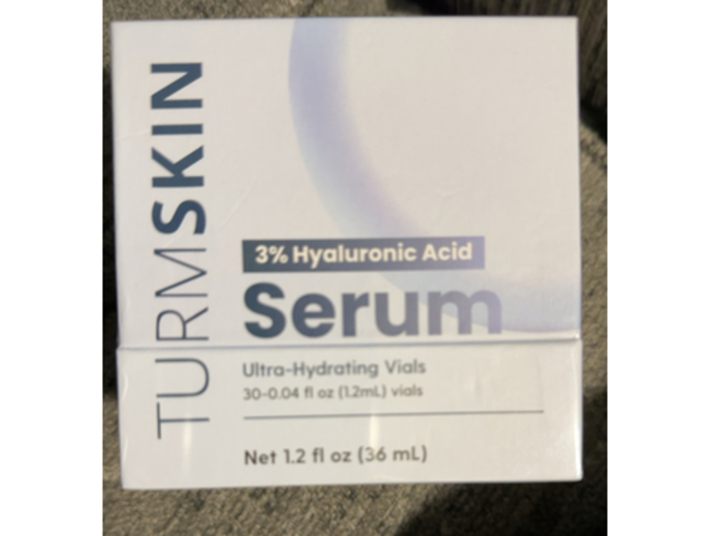 Turmskin Ultra-Hydrating Vials Serum, 3% Hyaluronic Acid, 1.2 fl oz/36 mL