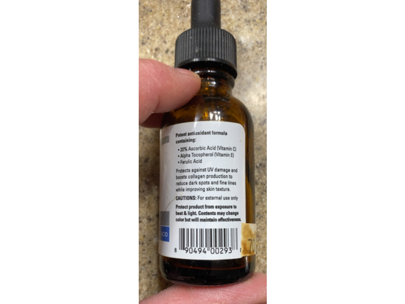 Rx Systems Anti Aging Antioxidant Serum, Vitamin C + Vitamin E + Ferulic Acid, 1 fl oz/30 mL
