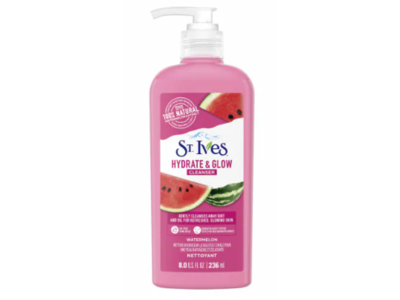 St.Ives Hydrate & Glow Cleanser, Watermelon, 8 fl oz/236 mL