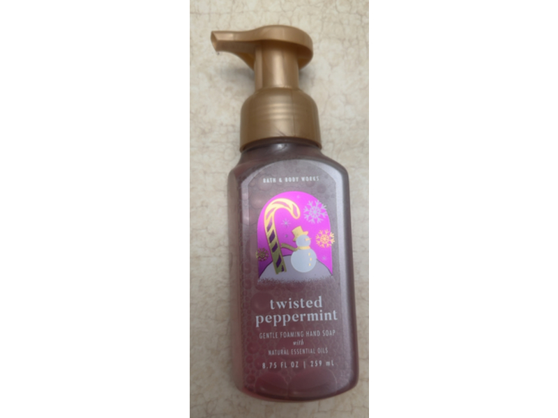 Bath & Body Works Foaming Hand Soap, Twisted Peppermint, 8.75 fl oz/259 mL