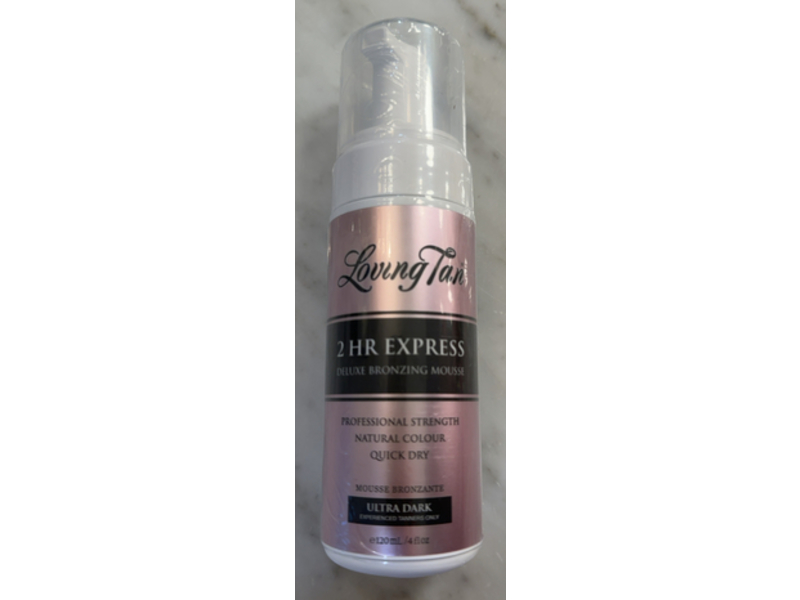 Loving Tan 2 HR Express Self Tanning Mousse, 4 fl oz/120 mL