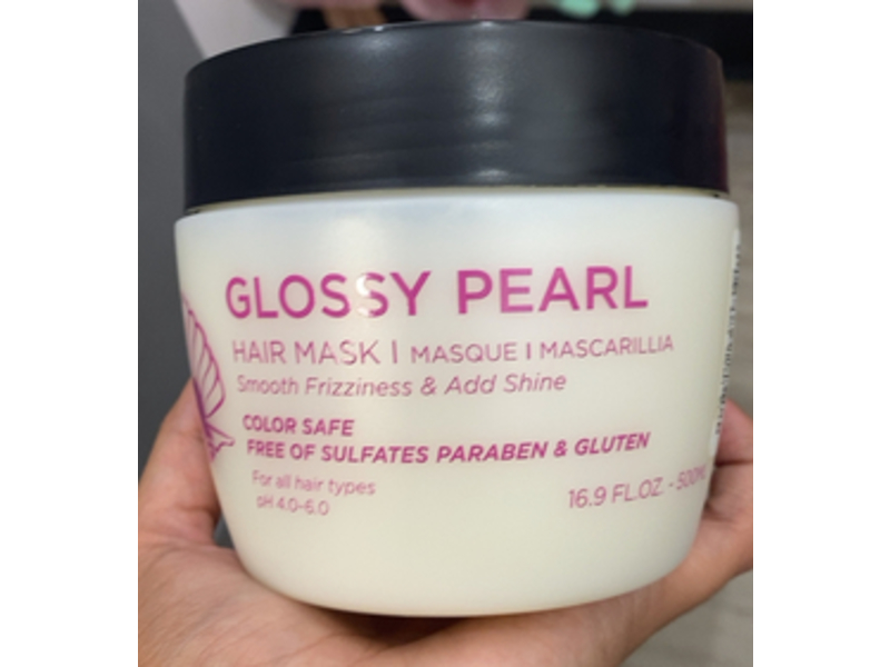 Luseta Glossy Pearl Hair Mask, 16.9 fl oz/500 mL