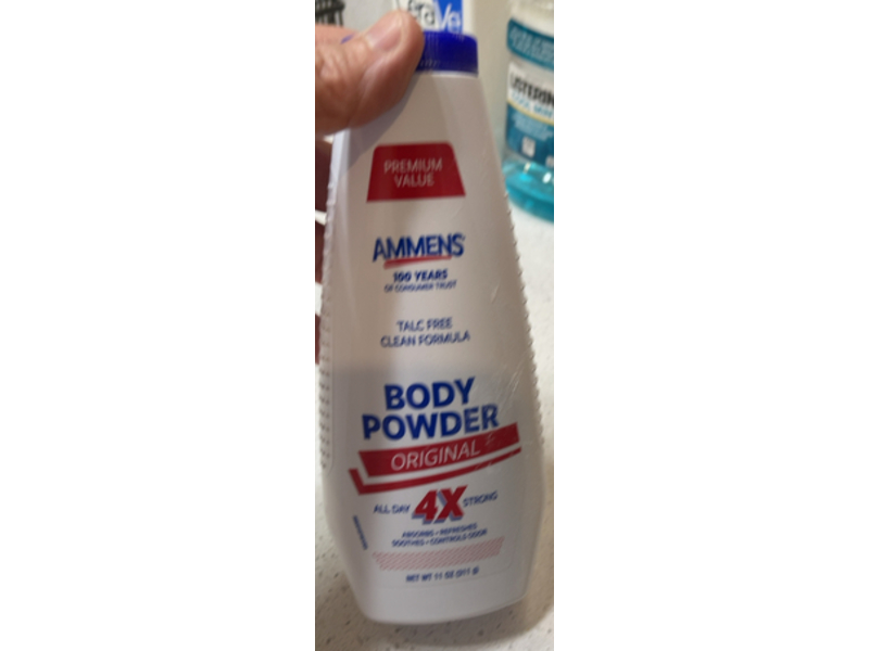 Ammens Body Powder, Original, 11 oz/311 g