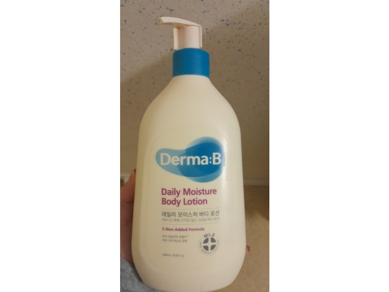 Derma: B Daily Moisture Body Lotion, 16.9 fl oz/500 mL
