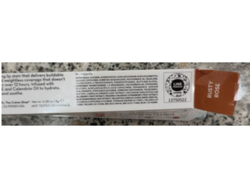 The Creme Shop BT21 Universtain Lip Tint, Rusty Rose, 0.28 oz/8 g