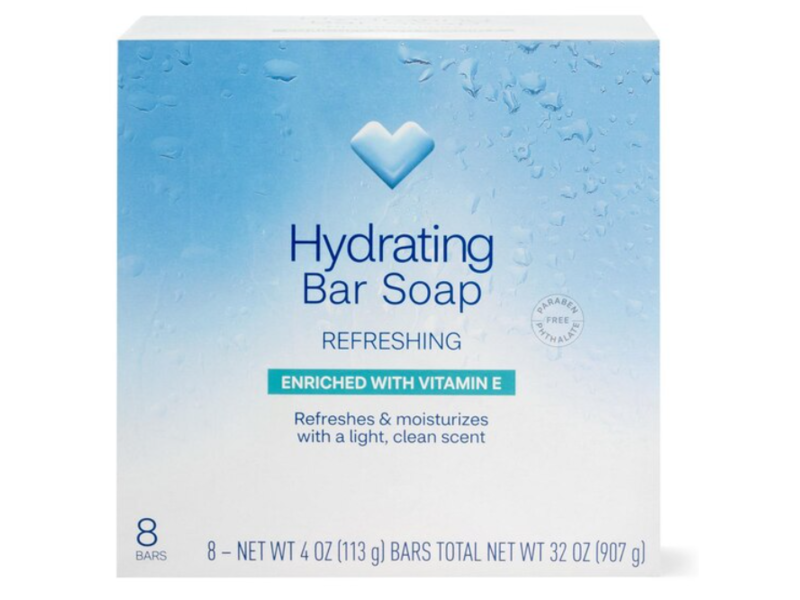 Cvs Beauty Hydrating Bar Soap, Vitamin E, 32 oz/907 g, 8 Count